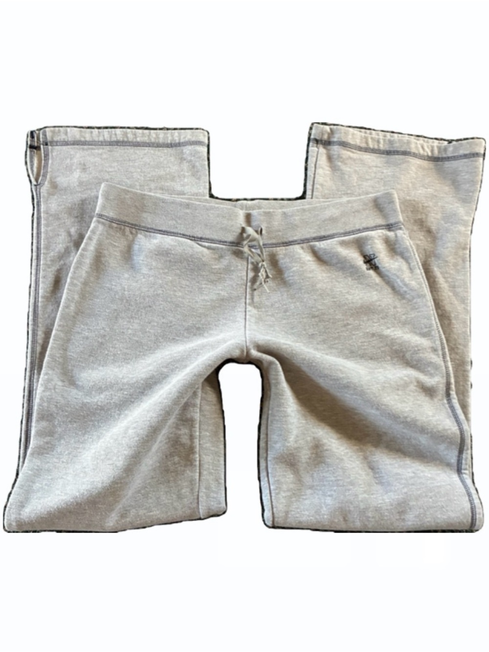 Nike Kids Heather Gray Sweatpants with Drawstring